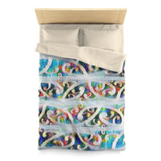 Microfiber Duvet Cover Ethnic Color Koru