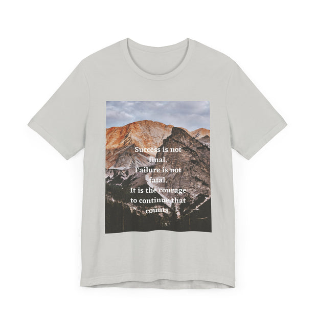 Unisex Jersey Short Sleeve Tee  Empowerment Quote