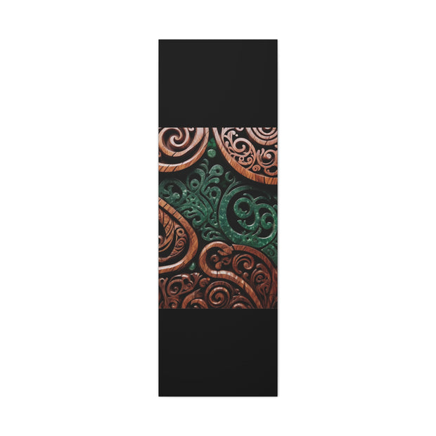 Wood and Jade Pounamu Greenstone Classic Canvas