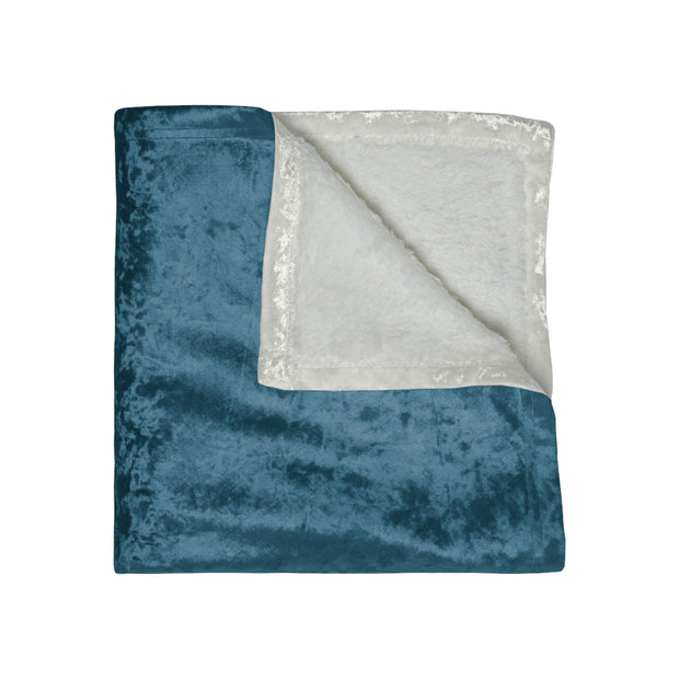 Chince Crushed Velvet Blanket