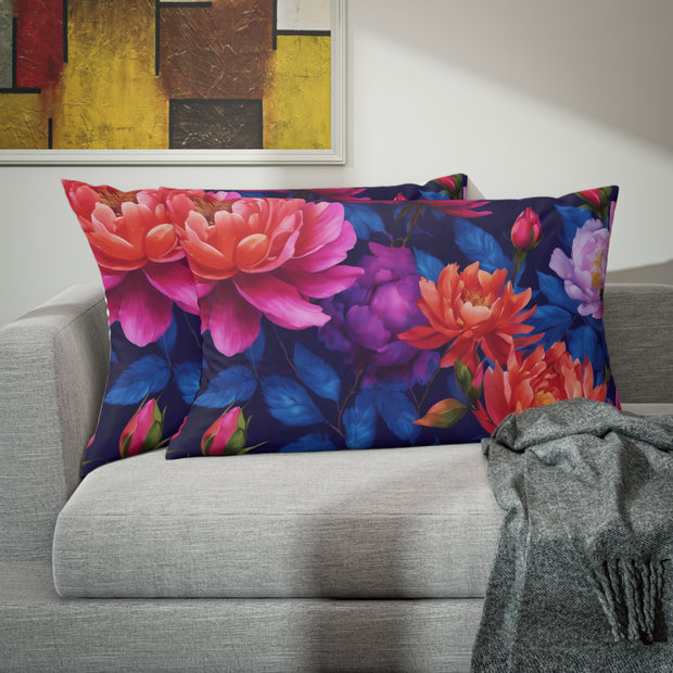 Indigo Paradise Pillow Sham
