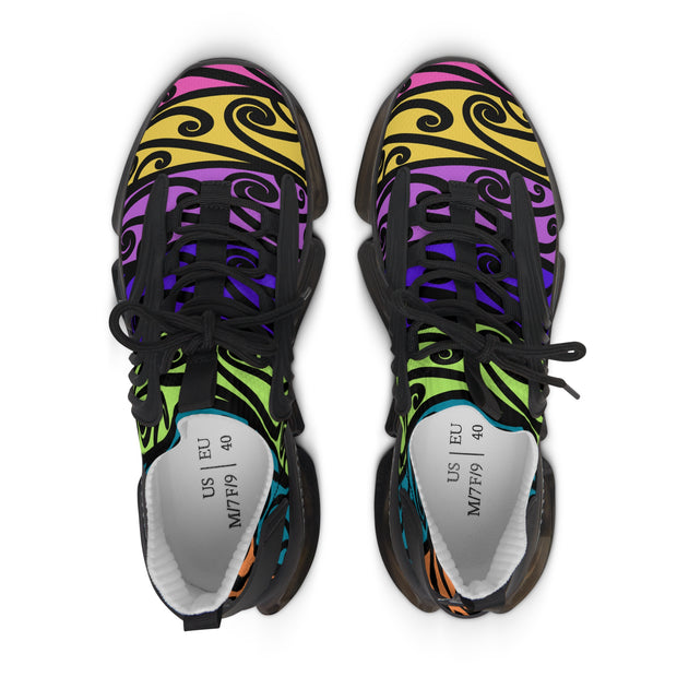 Colorful Koru Women's Mesh Sneakers