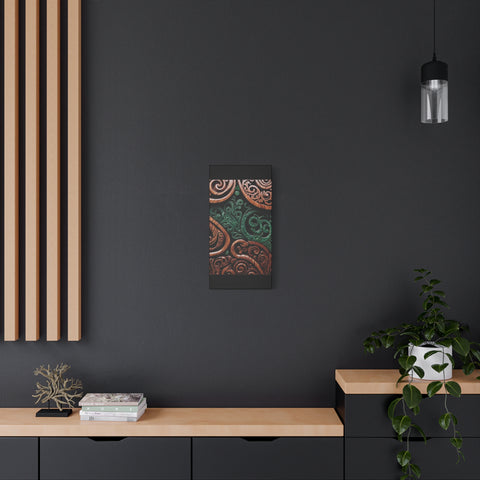 Wood and Jade Pounamu Greenstone Classic Canvas