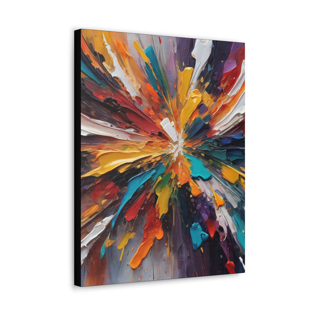 Splash Planet Classic Canvas
