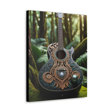 Black Pearl Guitar Classic Canvas