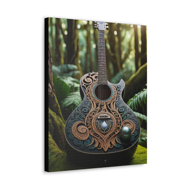 Black Pearl Guitar Classic Canvas