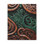 Wood and Jade Pounamu Greenstone Classic Canvas