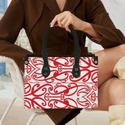 Red White Koru's Hand Bag