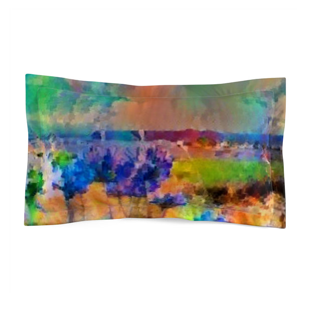 Microfiber Pillow Sham Agapanthus Delight