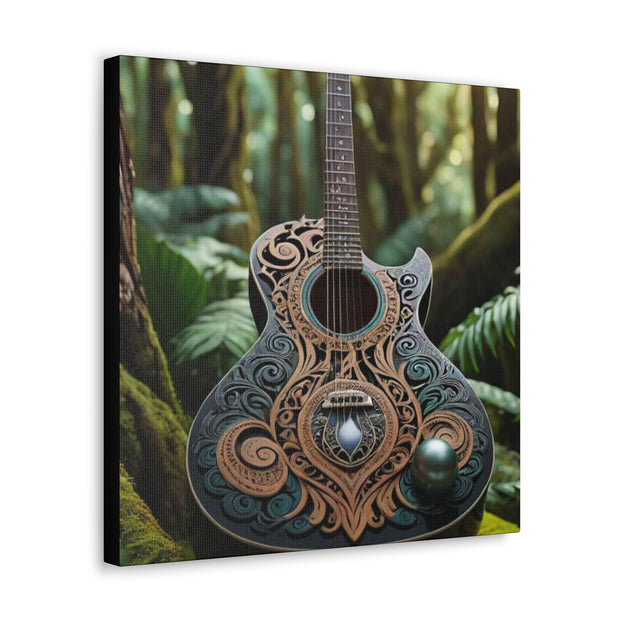 Black Pearl Guitar Classic Canvas