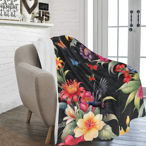 Black Fantasy Blanket