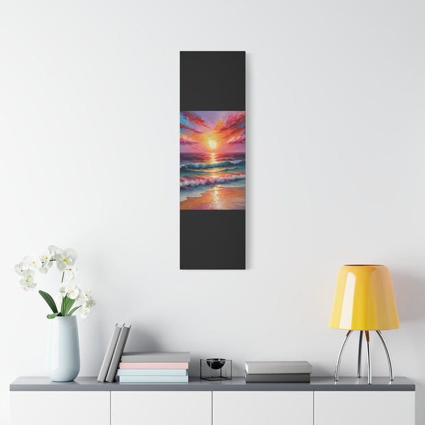 Beautiful Colorful Sunset Oils Classic Canvas