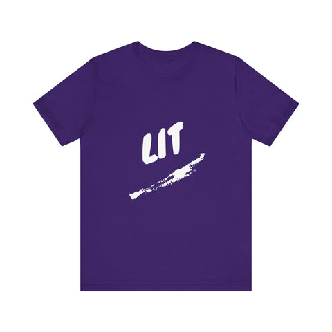 Unisex Jersey Short Sleeve Tee  LIT