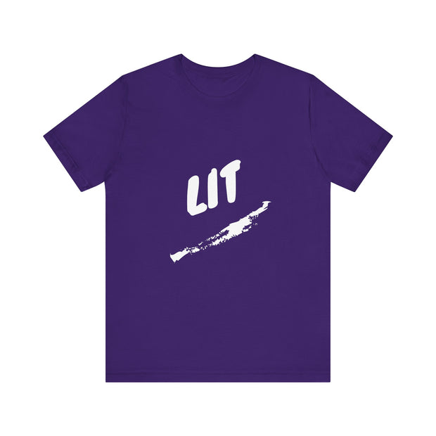 Unisex Jersey Short Sleeve Tee  LIT
