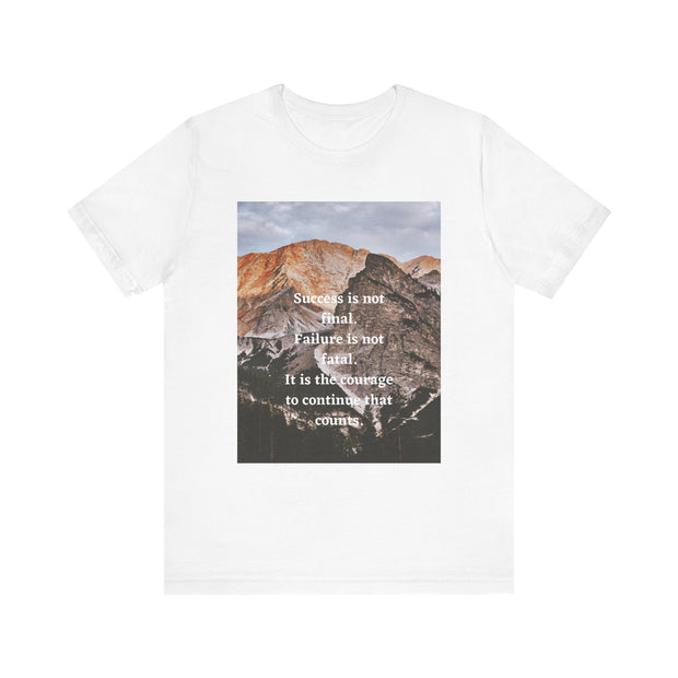 Unisex Jersey Short Sleeve Tee  Empowerment Quote