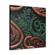 Wood and Jade Pounamu Greenstone Classic Canvas