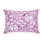 Beautiful Purple Koru Cushion