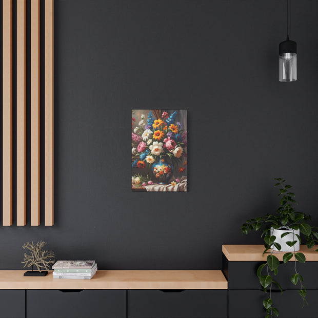 Beautiful Vintage Flowers Classic Canvas