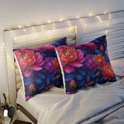 Indigo Paradise Pillow Sham