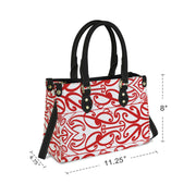 Red White Koru's Hand Bag
