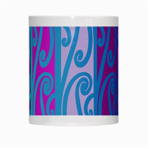 Paua Koru White Coffee Mug