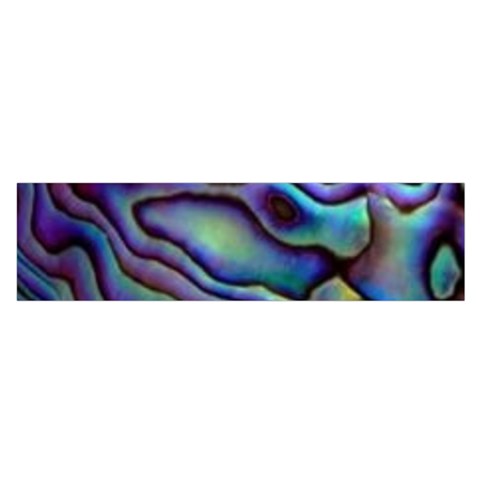 Paua Shell Design Oblong Satin Scarf (16" x 60")