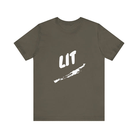 Unisex Jersey Short Sleeve Tee  LIT