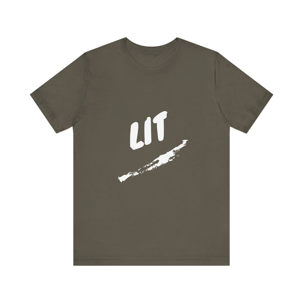 Unisex Jersey Short Sleeve Tee  LIT