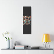 Mother Of Pearl Guitar Colorful Classic Canvas