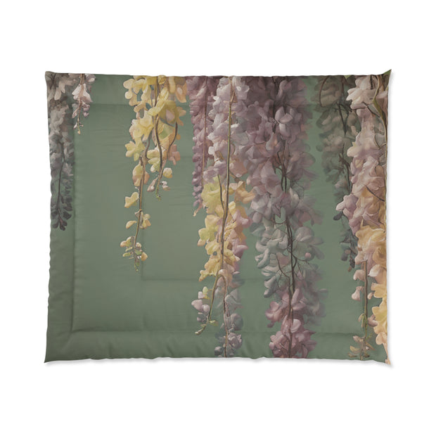 Antique Hazel Wisteria Comforter