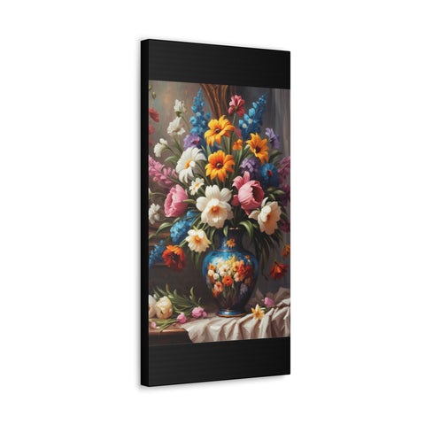 Beautiful Vintage Flowers Classic Canvas