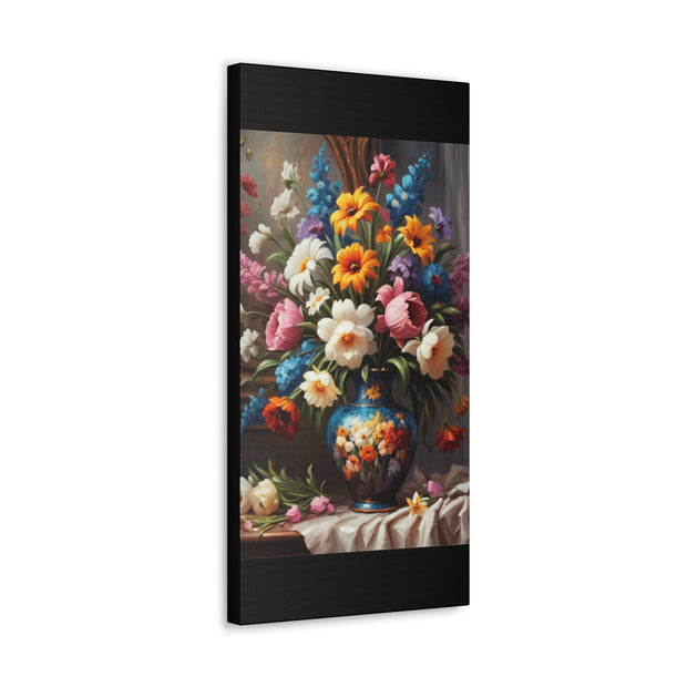 Beautiful Vintage Flowers Classic Canvas