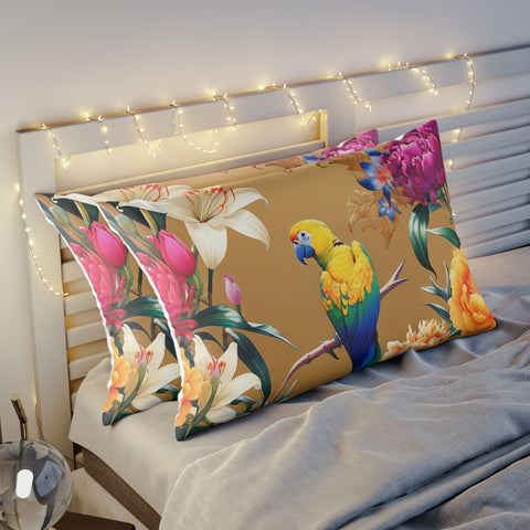 The Golden Garden Pillow Sham