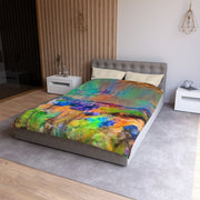 Microfiber Duvet Cover Agapanthus Delight