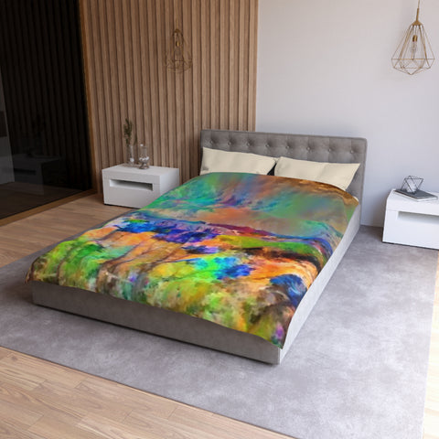 Microfiber Duvet Cover Agapanthus Delight