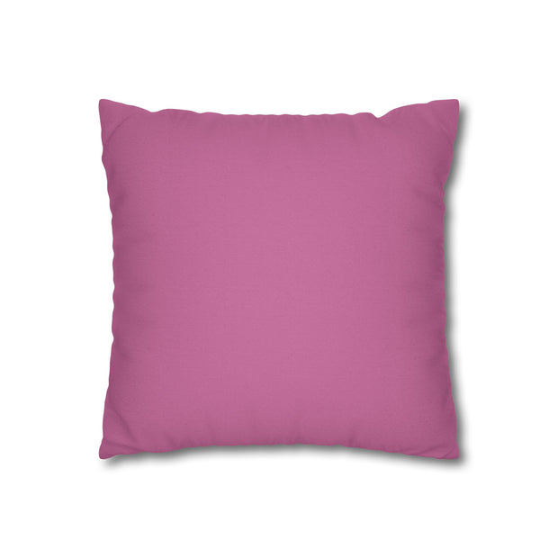 Cute Rabbit in the forest Spun Polyester Square Pillowcase
