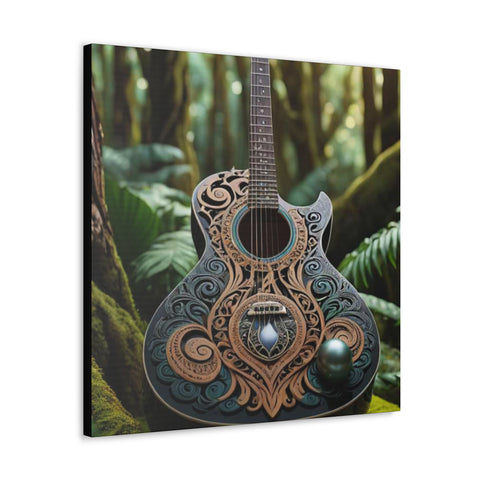 Black Pearl Guitar Classic Canvas