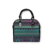 Paua Triangles Shoulder Handbag