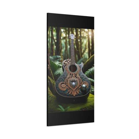 Black Pearl Guitar Classic Canvas