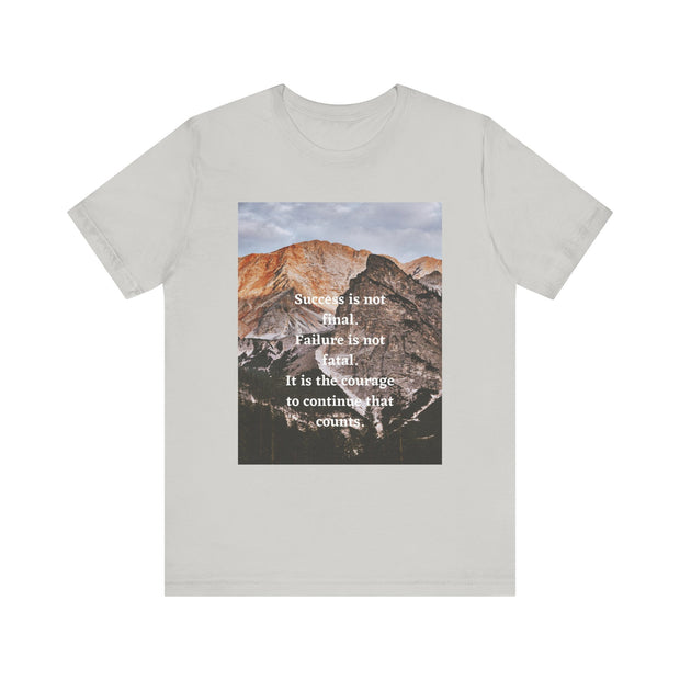 Unisex Jersey Short Sleeve Tee  Empowerment Quote