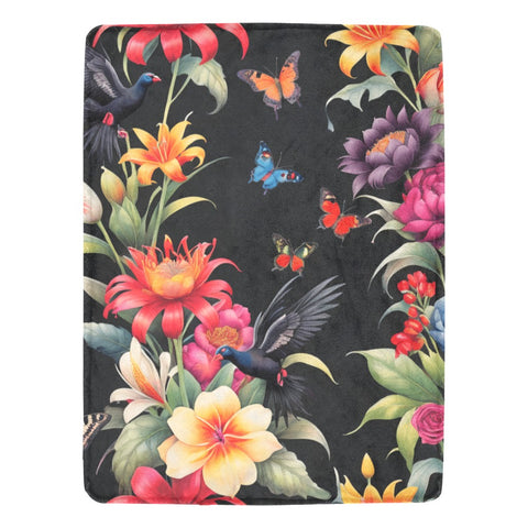 Black Fantasy Blanket