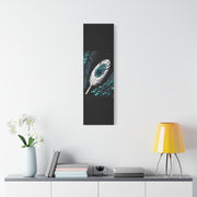 Paua Shell Abalone Feather Classic Canvas