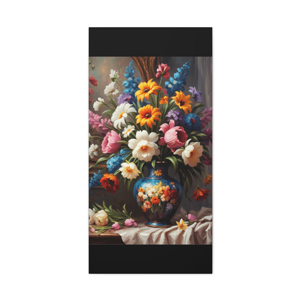 Beautiful Vintage Flowers Classic Canvas