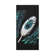 Paua Shell Abalone Feather Classic Canvas