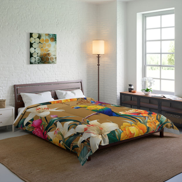 The Golden Garden Comforter