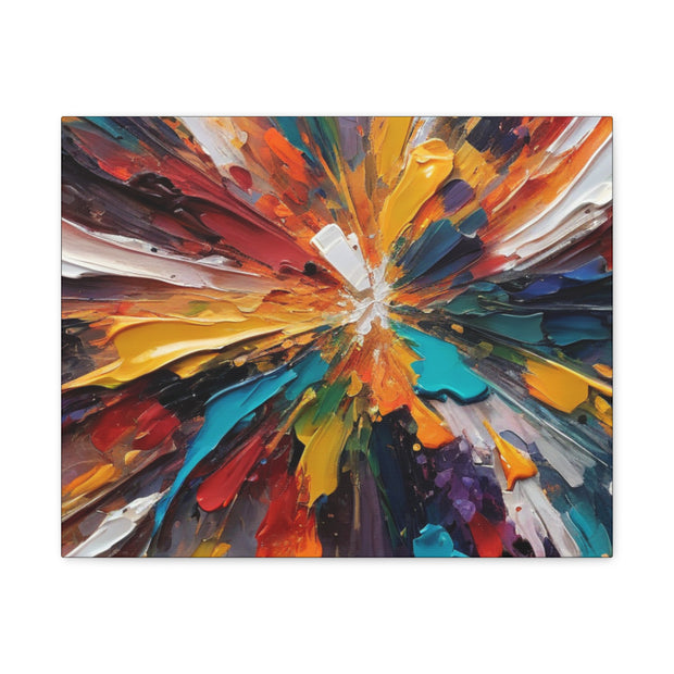 Splash Planet Classic Canvas