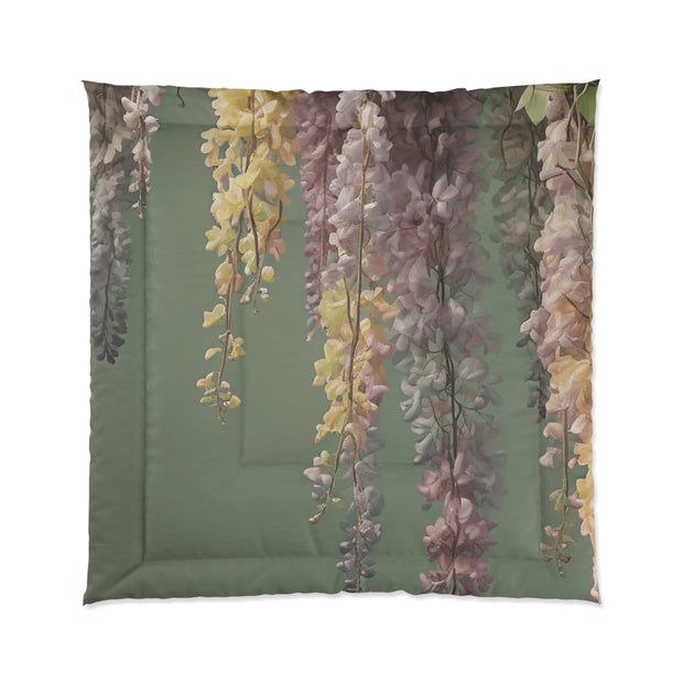 Antique Hazel Wisteria Comforter