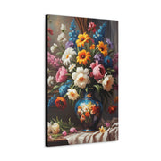 Beautiful Vintage Flowers Classic Canvas