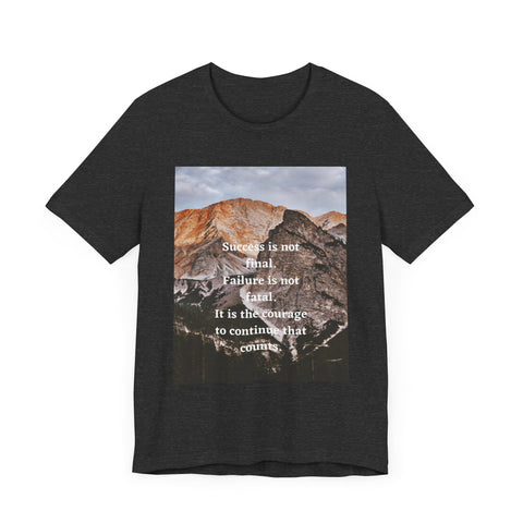 Unisex Jersey Short Sleeve Tee  Empowerment Quote
