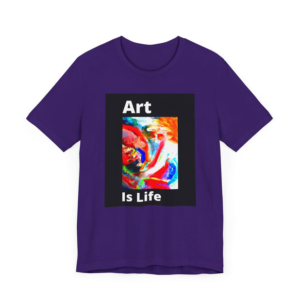 Unisex Jersey Short Sleeve Tee  Art Is Life